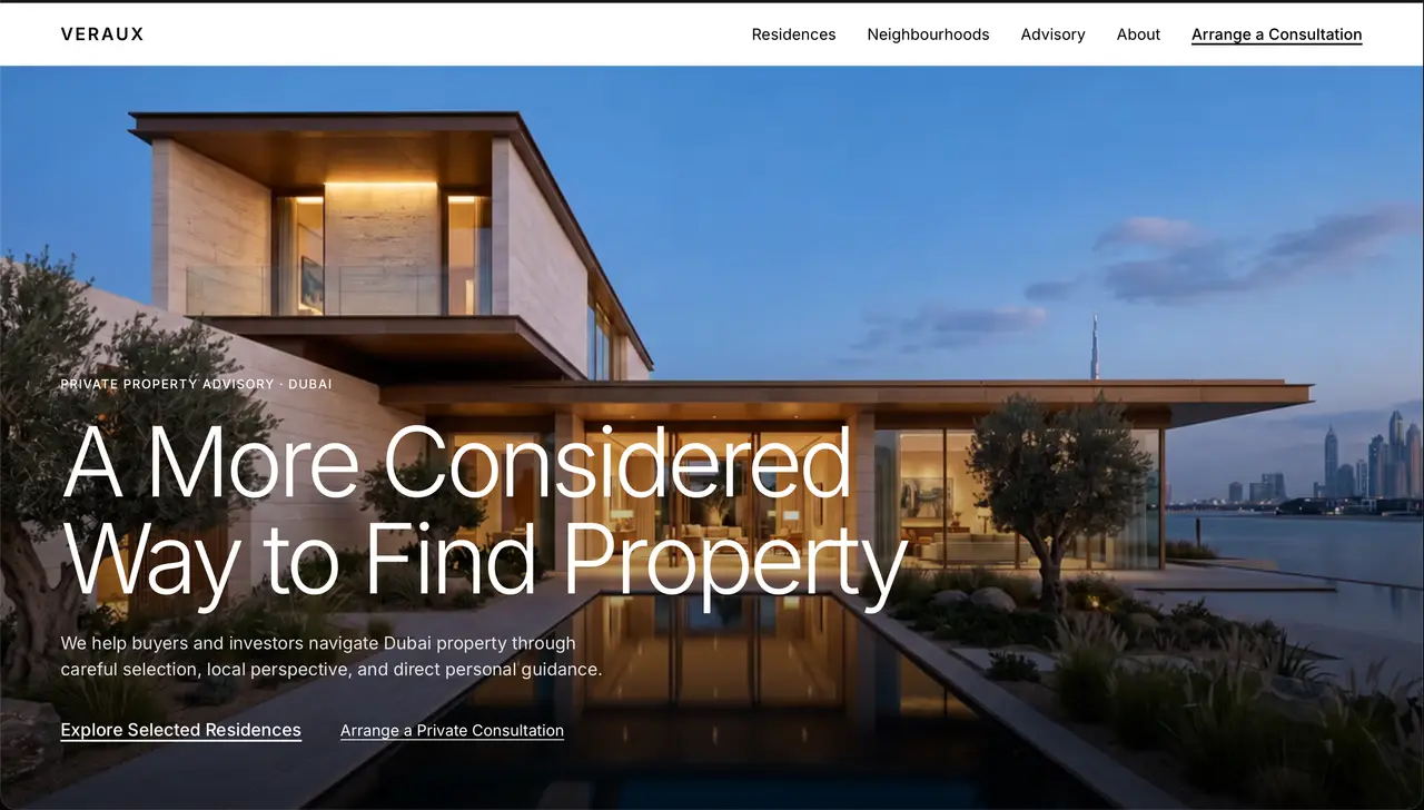 Real Estate sample landing page direction - 6th District
